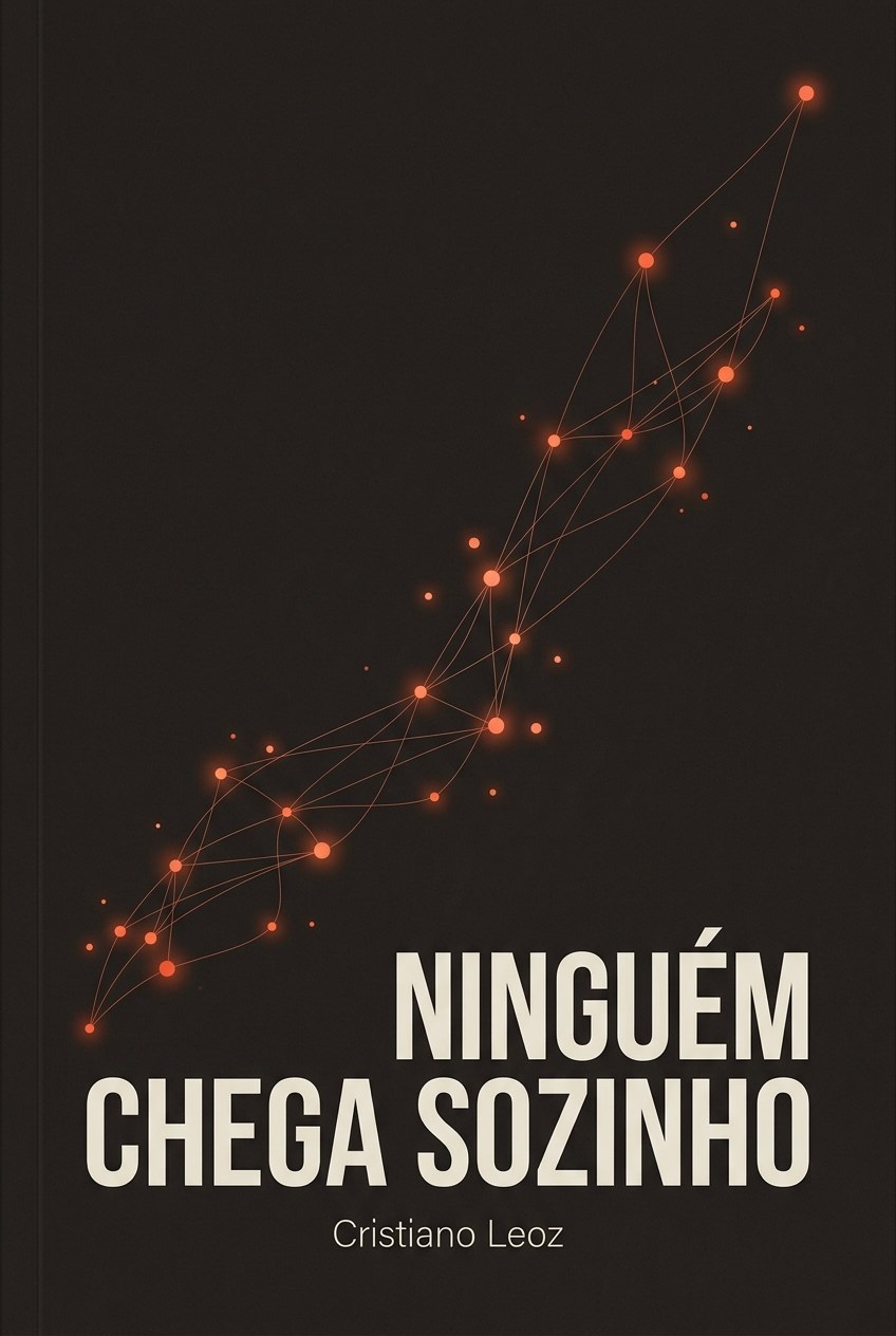 Capa do livro Ninguém Chega Sozinho, de Cristiano Leoz